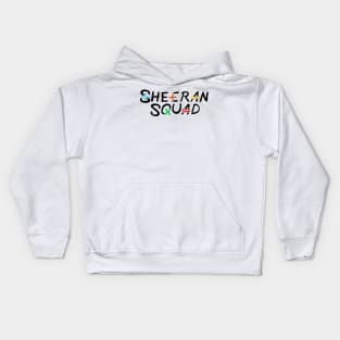 Ed Sheeran shape of you albums Squad 1 The Mathematics Tour 2023 Kids Hoodie